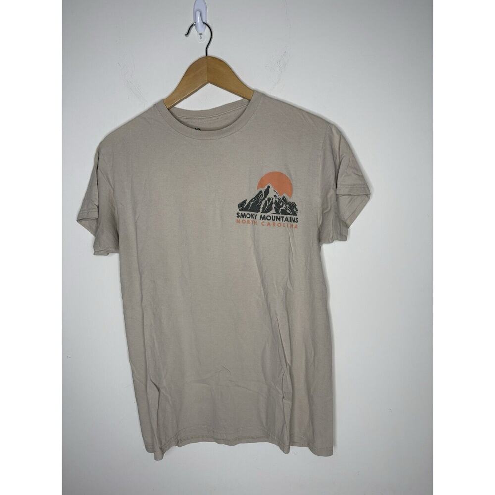 Smoky Mountains North Carolina T-Shirt Men Medium Graphic Print Bowery Supply Co
